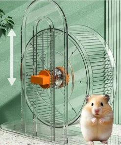 Hamster Bracket Running Wheel Widened Djungarian Hamster Exercise Wheels Double Bearing Adjustable Height Small Animals Products