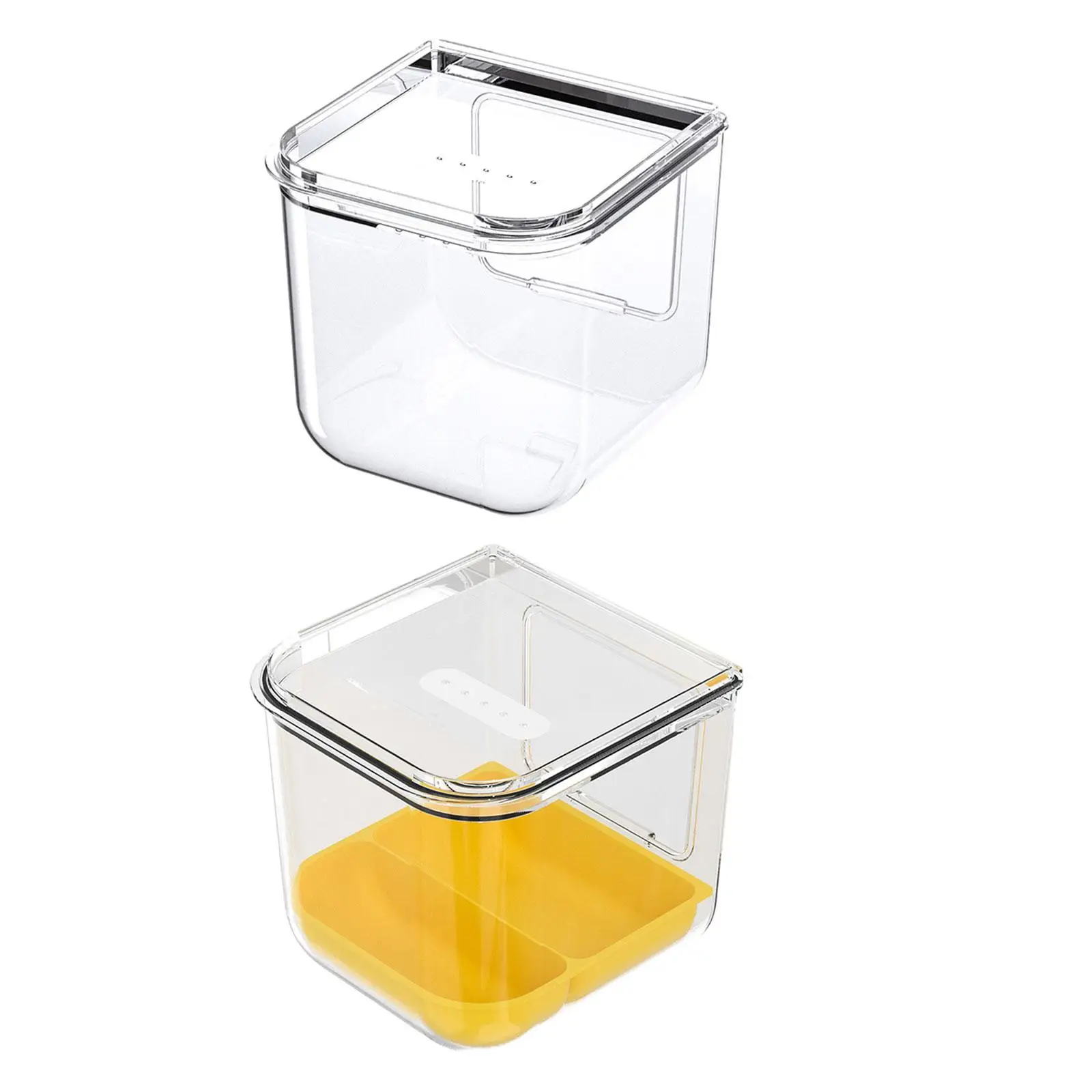 Bird Bath Cage Multifunctional Bowl with Hooks Accessories Easy Clean Box Shower Case for Lovebird Home Parrots Decor Parakeets - Image 2