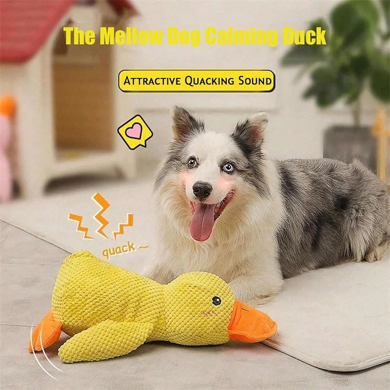 Cartoon Little Yellow Duck Shape Interactive Dog Toys Anti-Slip Design Pets Intelligence Exercise Feeder Food Dispenser Supplies - Image 6