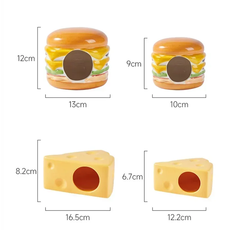 2025 Pet Shop Small Pets Houses and Habitats Hamster Cage Rabbits Ceramics Pets Products for Guinea Pig Accessories Pet Supplies - Image 6