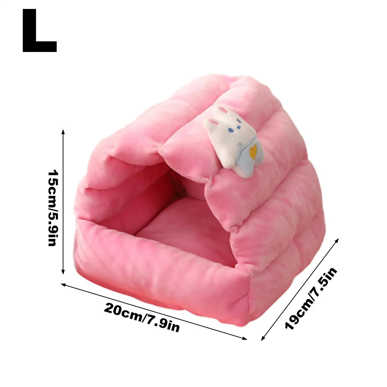 Gerbil House Warm Cage Chew-proof Breathable Hamster Home For Bunny Pet Ferret Animal Chinchilla Squirrel Birds Winter - Image 6