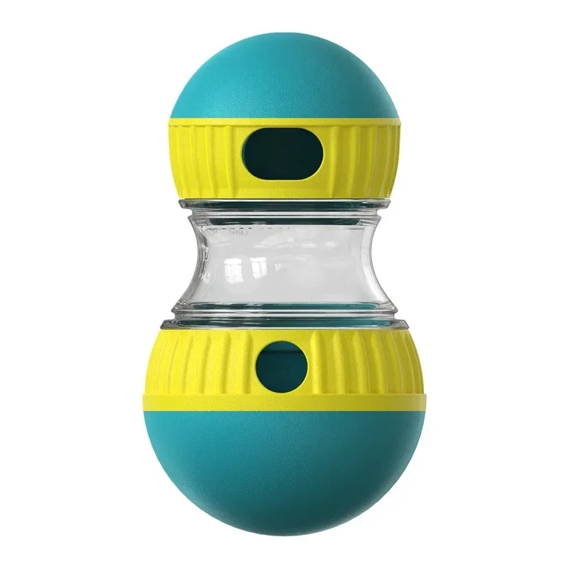 Dog Puzzle Toy Elliptical Track Rolling Increase Intelligence Ball Leaky Food Develop Good Habits Durable Interactive Pet Toys - Image 2