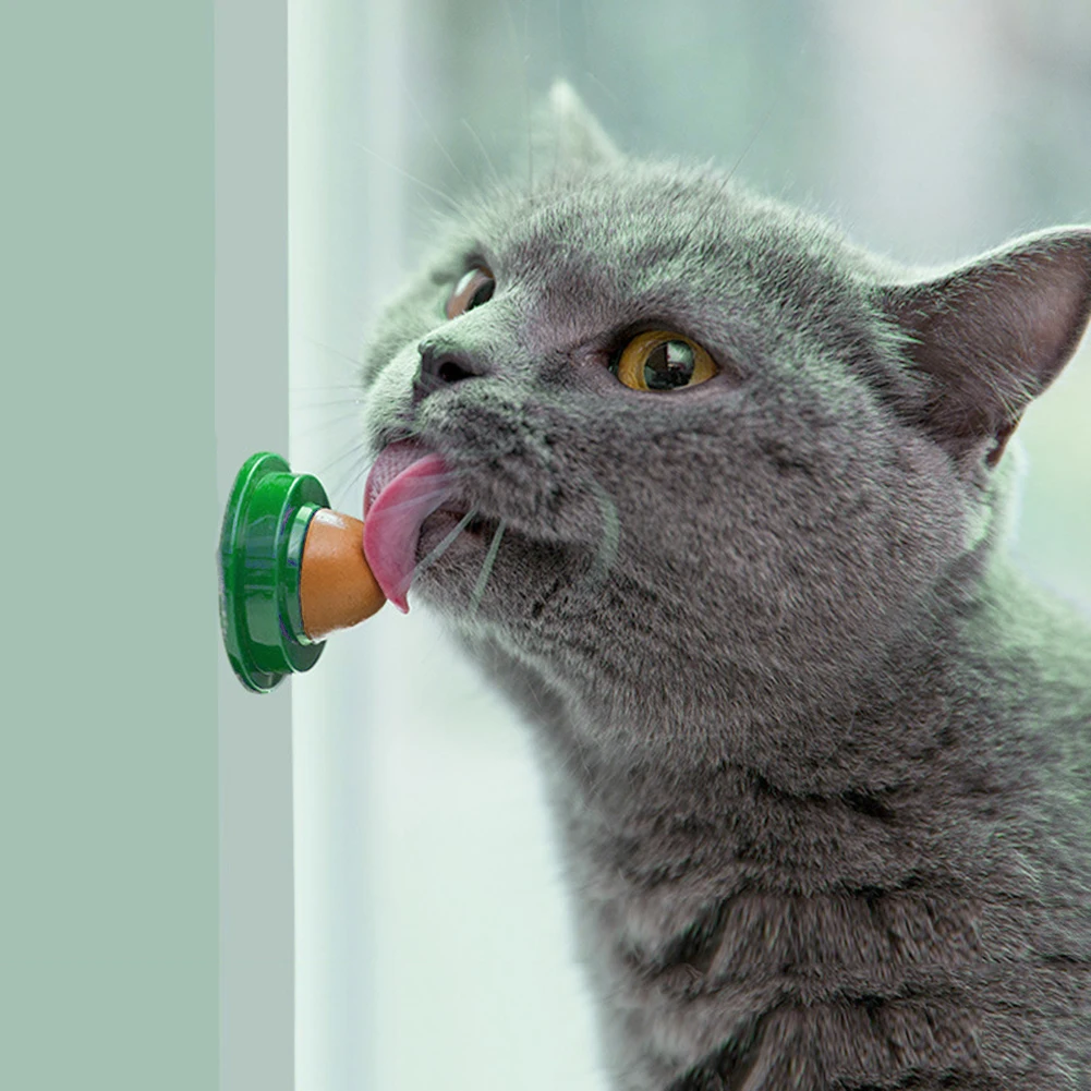 5/10Pcs Catnip Wall Ball Healthy Nutrition Cat Nip Treats Lickable Pet Catnip Cat Snacks Candy Ball Pet Supplies - Image 2
