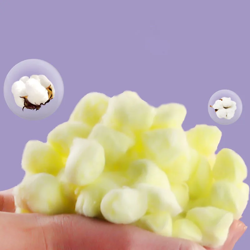 100pcs/pack Colorful Cotton Balls for Small Animal Cages - Hamster Rat Mouse Warm House Bedding Essential Pet Supplies Pack - Image 4