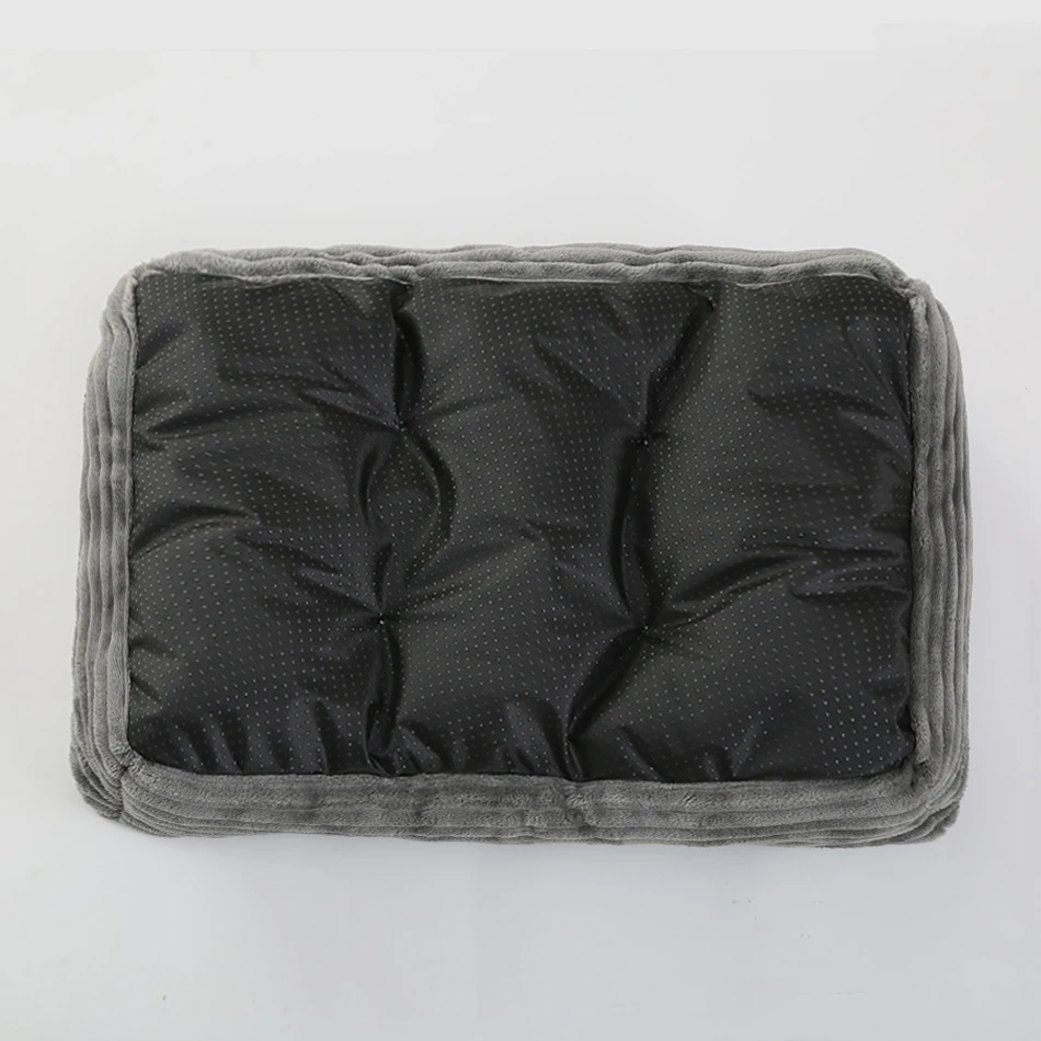Bed for Dog Cat Pet Square Plush Kennel Medium Small Dog Sofa Bed Cushion Pet Calming Dog Bed House Pet Supplies Accessories - Image 3