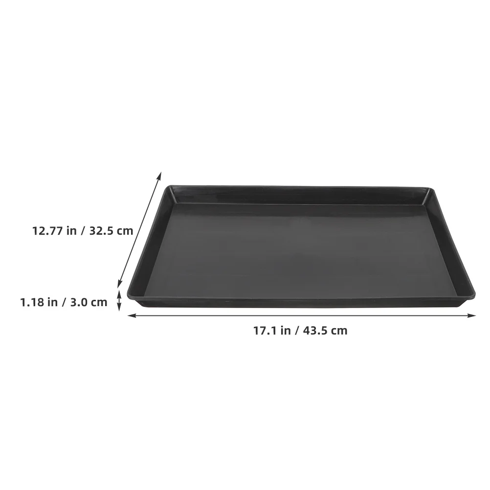 2pcs Pet Cage Tray For Small Dogs Rabbits Birds Reusable Plastic Leak-Proof Replacement Litter Tray Dog Crate Pan Bird Cage - Image 5
