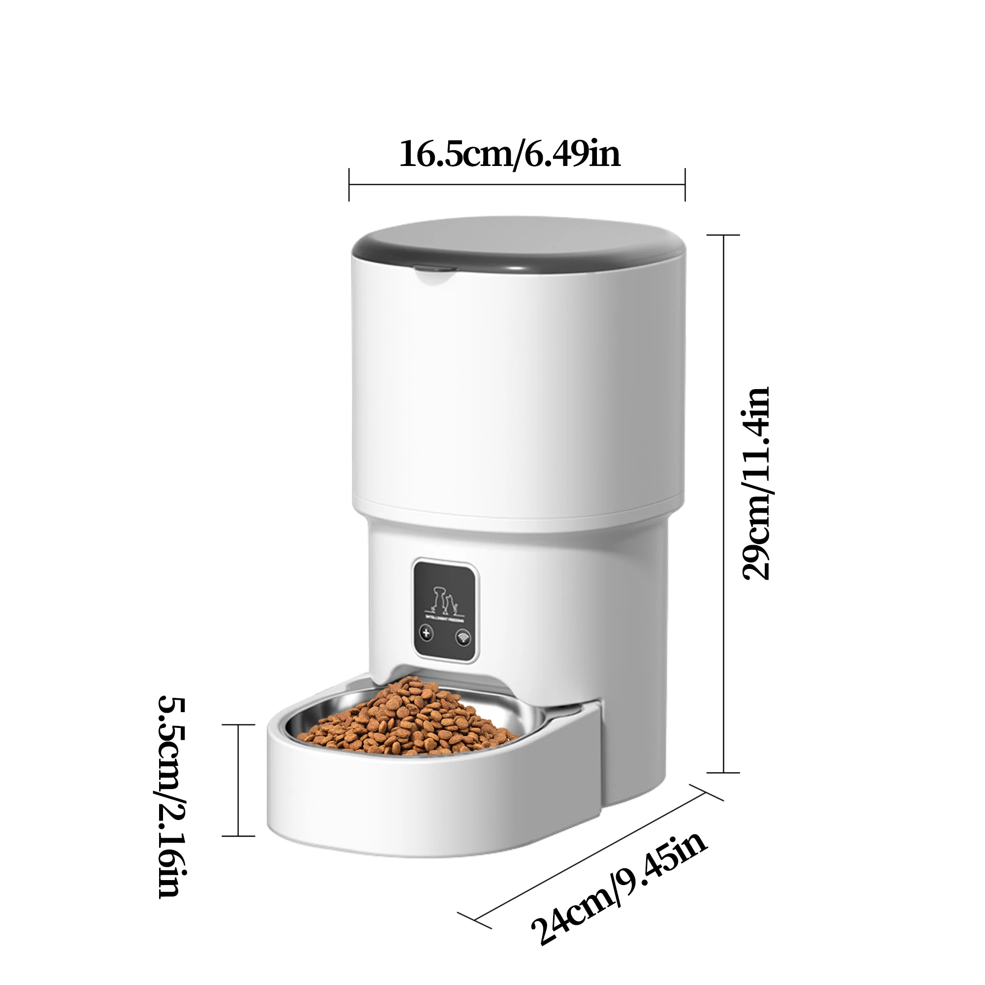 Smart Automatic Pet Feeder with HD Camera & App Control - Image 2