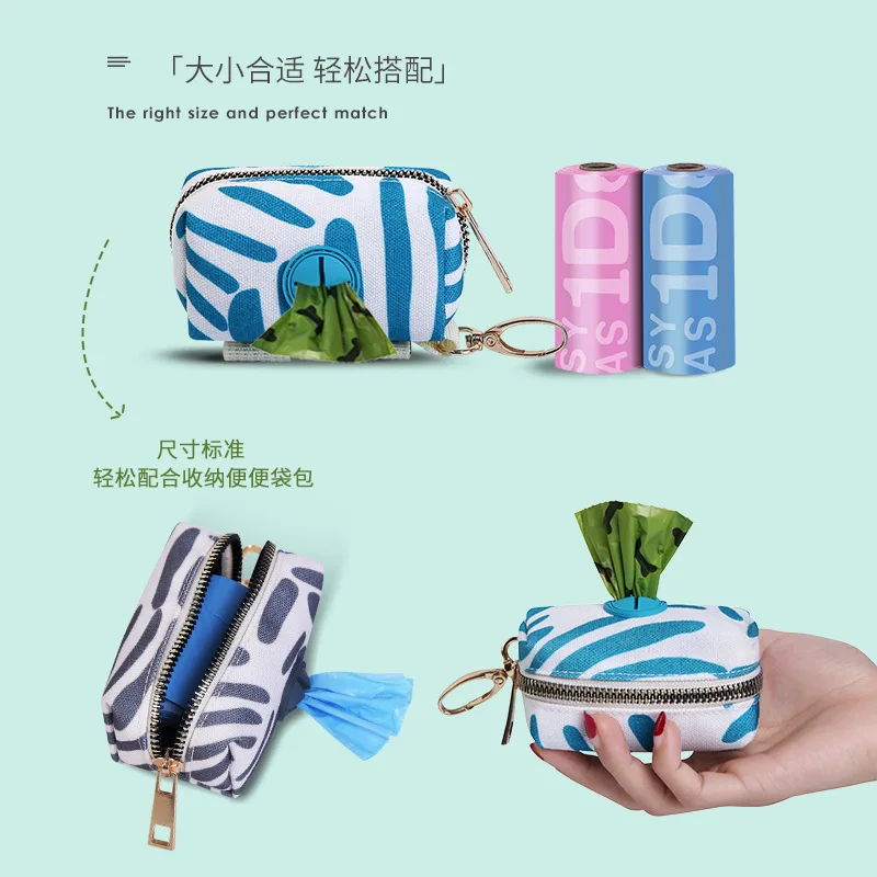 EPI Biodegradable Pet Garbage Bag Dog Poop Bags Dog Poop Bag Dispenser Dog Cleaning Supplies Dog Products for Dogs - Image 3