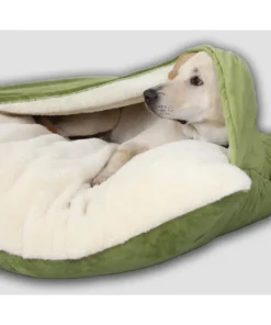 Bite-Resistant Washable Pet Bed - Winter Warm Removable Plush Cushion Large Dog Kennel Sofa Mat & Cat Sleeping Bag for Pets