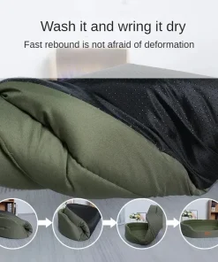 Alternative view of Dog Cushions Winter Pet Bed Sofa Large Dogs Fluffy Medium Blanket Pets Accessories Mat Products Puppy Supplies Cats Small Big