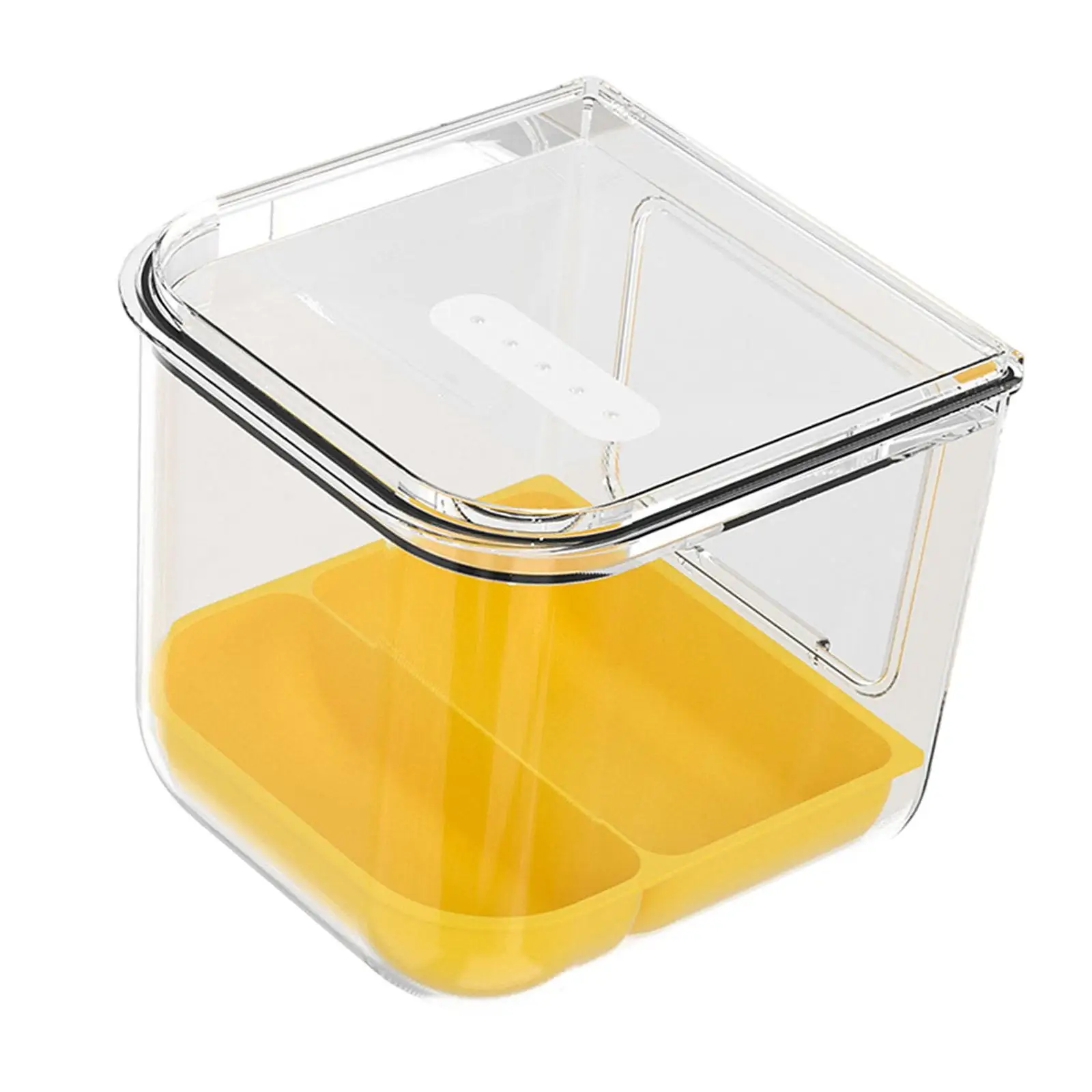 Bird Bath Cage Multifunctional Bowl with Hooks Accessories Easy Clean Box Shower Case for Lovebird Home Parrots Decor Parakeets - Image 4