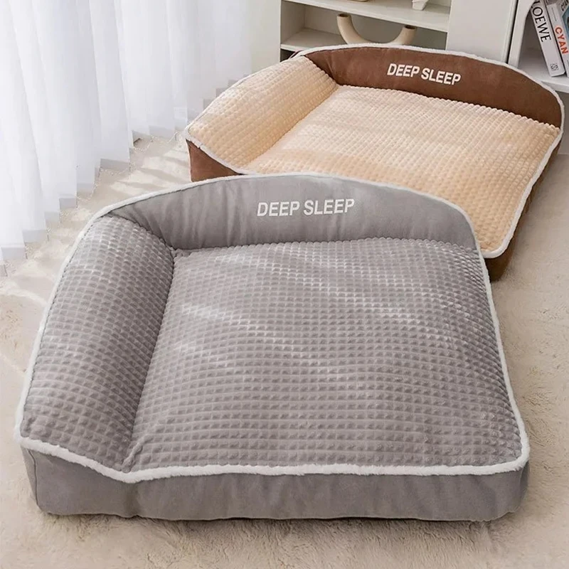 Pet Bed for Dog Winter Bedding Dogs Halloween Cats Christmas Sofa Warm Small Baskets Puppy Medium Large Pets Accessories Blanket - Image 4