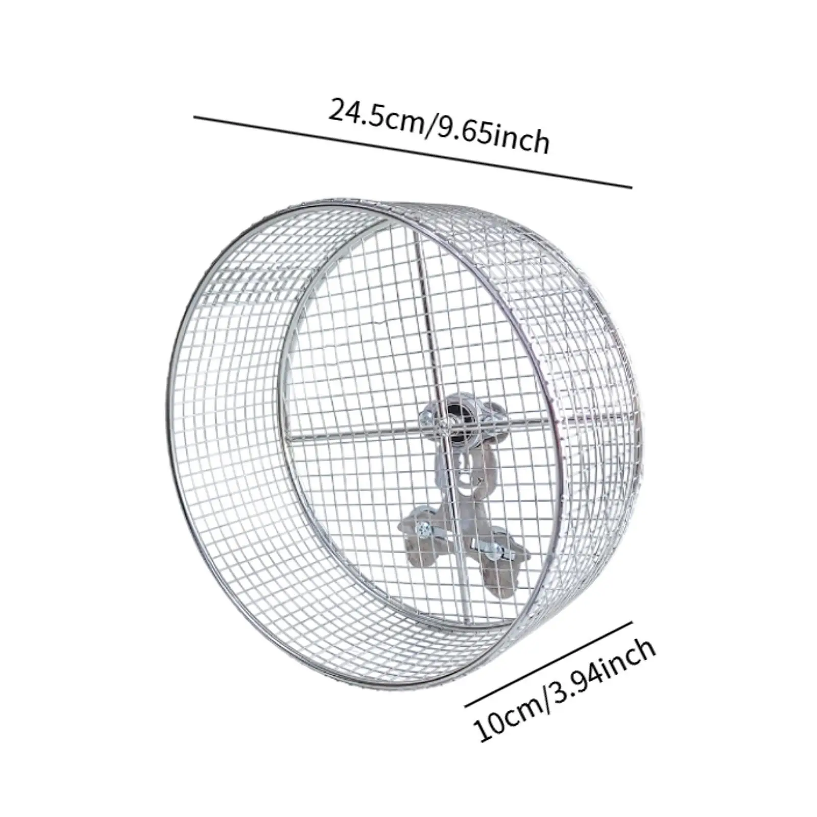 Metal Hamster Running Exercise Wheel Mute Guinea Pig Jogging Wheel Hamster Jogging Small Animals Wheel Accessories - Image 5