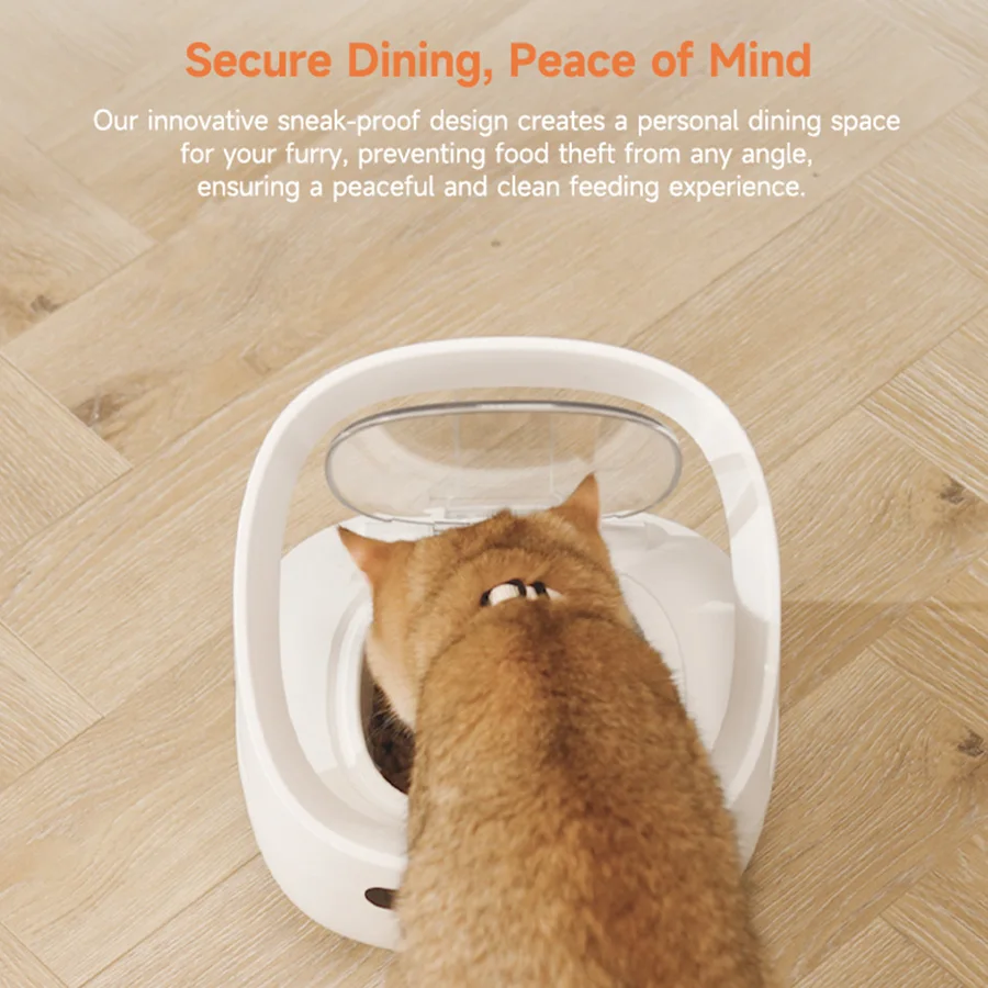 New Petoneer NutriCare Feeder Tailored For Multi-Pet Households Pet feeder Cat And Dog Feeder With App Global Version - Image 2