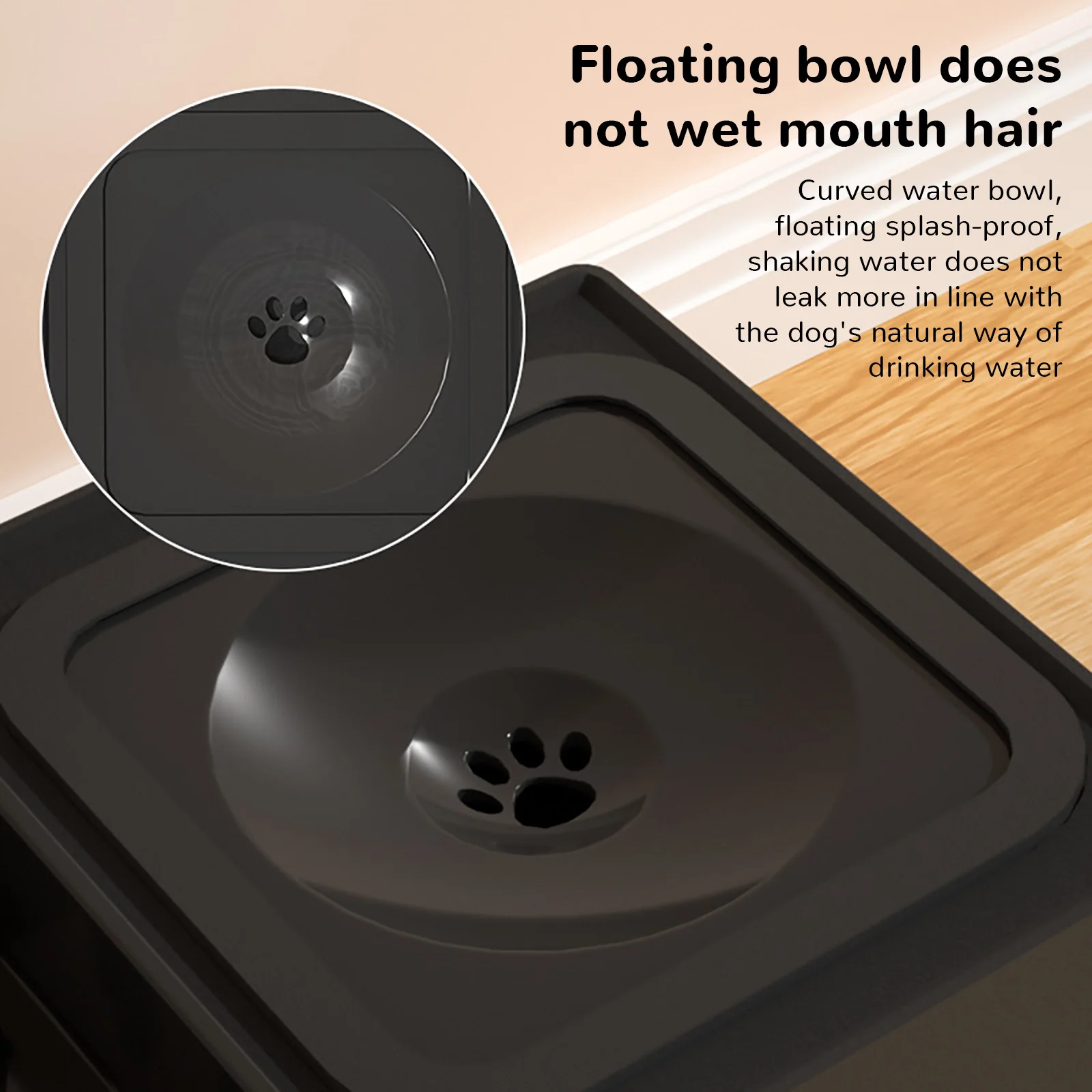 Dog Feeding Table Stainless Steel Bowl Foldable Raised Feeder Non Slip Durable Black Pet Food Stand Small Medium Dogs Use - Image 6