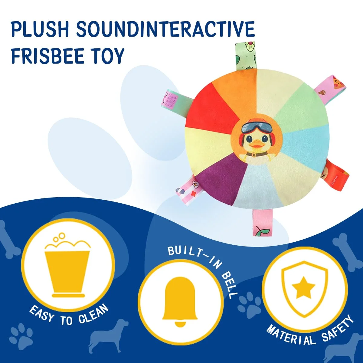 Indestructible Large Dog Sound Squeaky Toys Animals Shape Pet Soft Plush Chew Molar Training Toy Puppy Bite Teeth Dental Toys - Image 3