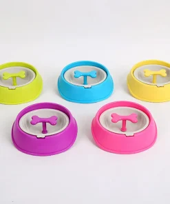 Alternative view of Slow Feeder Dog Bowl Anti-choking Slow Feeding Bowls forFeeding Supplies Puzzle Bowl Non-slip Slow Eat Bowl for Dogs Large Small