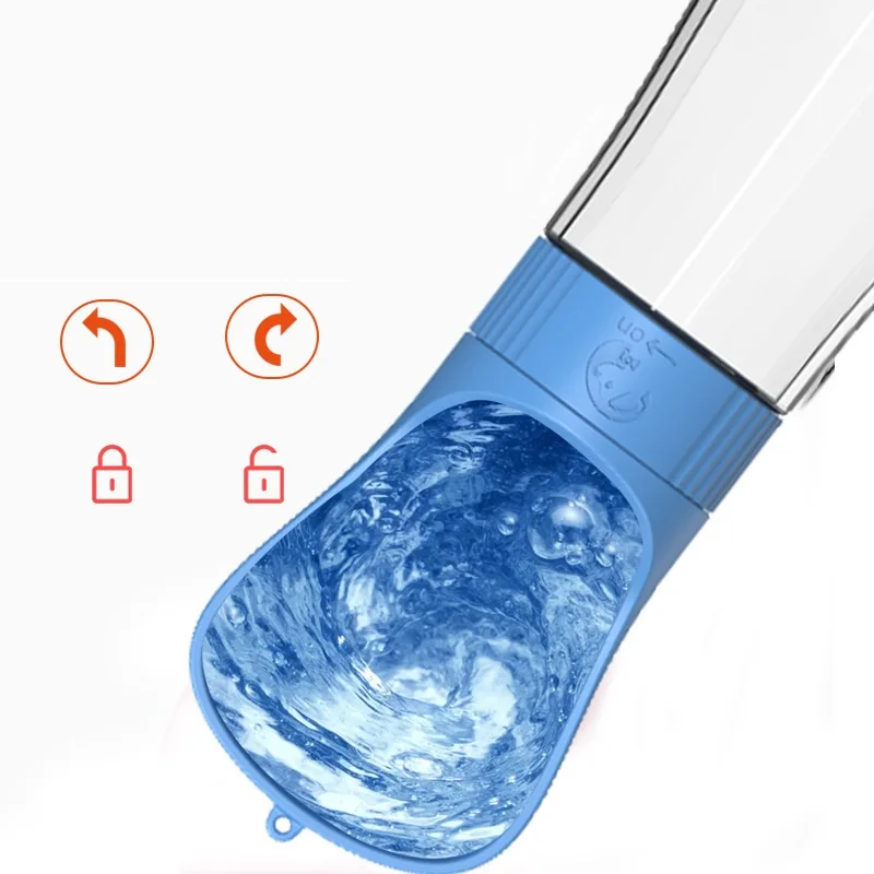 2 In 1 Portable Dog Water Bottle - Image 4