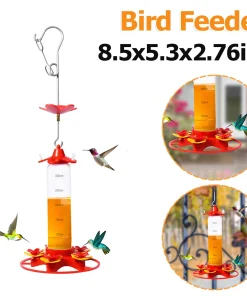 Bird Feeder Drinker Hanging Garden Hummingbird Drinker Anti-ants Leakproof Easy To Clean Birds Feeding Supplies