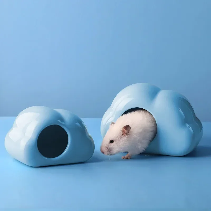2025 Pet Shop Small Pets Houses and Habitats Hamster Cage Rabbits Ceramics Pets Products for Guinea Pig Accessories Pet Supplies - Image 5