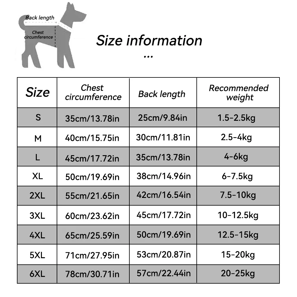 Big Dogs Clothes Winter Warm Sweater S-6XL Size Pet Clothing Golden Retriever Dog Coats Sweatshirt Pets Puppy Pullover Vest - Image 6