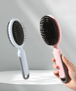 Alternative view of Dog Comb Pet Hair Remover Double-sided Dogs Brush Massage Cat Brush Dog Grooming Pet Hair Brushes Stainless Steel Combs for Dogs